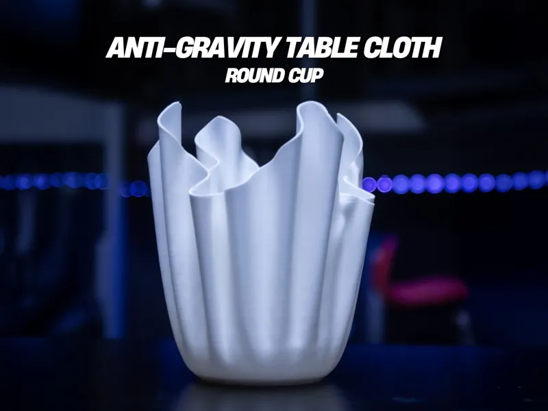 Anti-Gravity Table Cloth Series - Round Cup