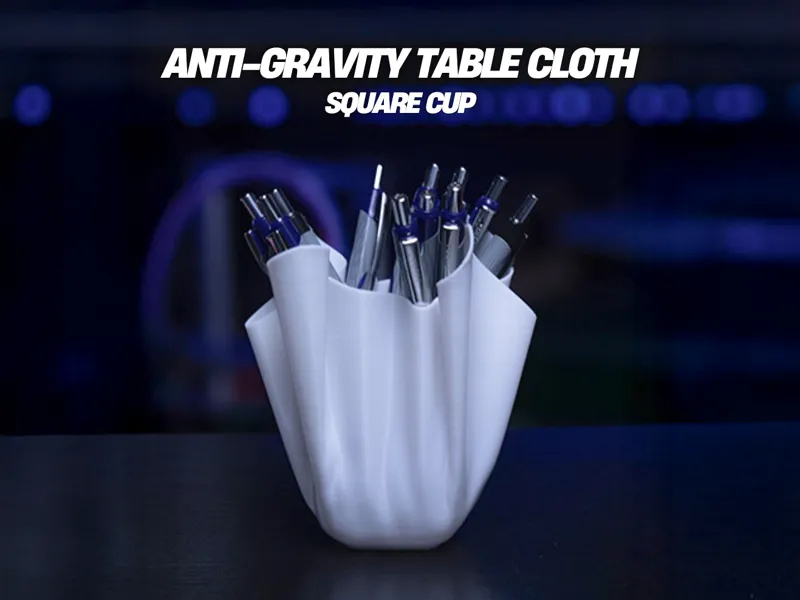 Anti-Gravity Table Cloth Series - Square Cup