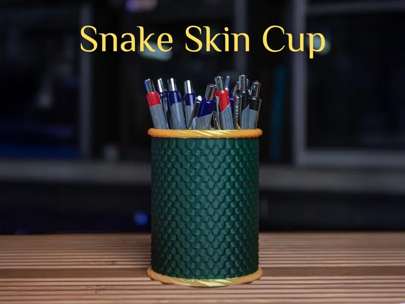 Snake Skin Cup
